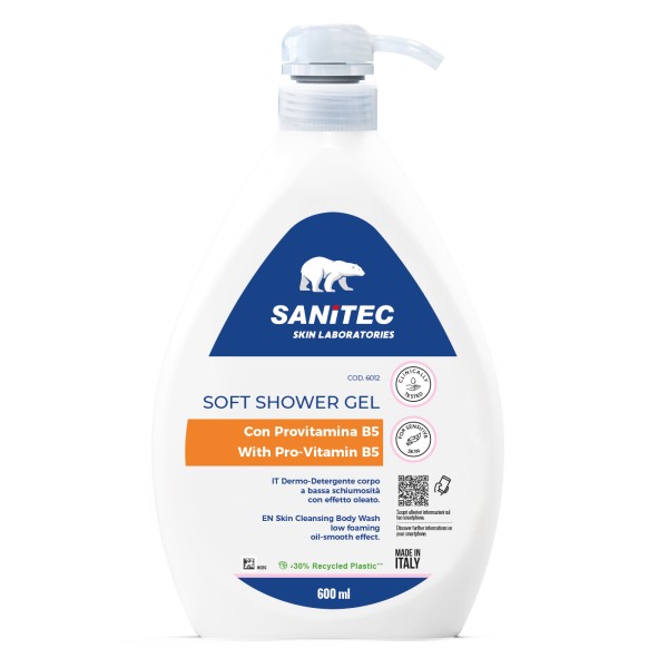 77808 SOFT SHOWER GEL PERCORPO 600ML 6012