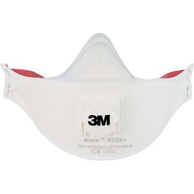 RESPIRATORE 3M AURA 9332+FFP3 C/VALVOLA