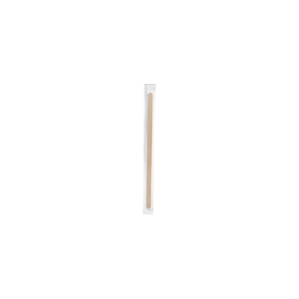 100 Palettine caffE di legno imbustati singolarmente 11cm Signor Bio