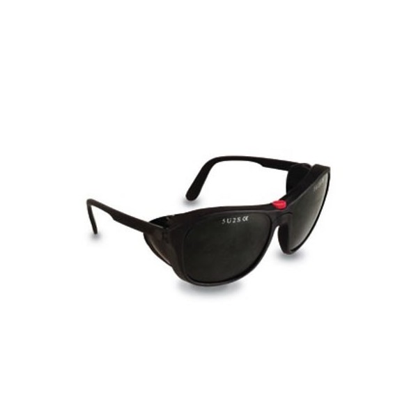 OCCHIALE GLASS LENTI NERE MONTATURA NERA