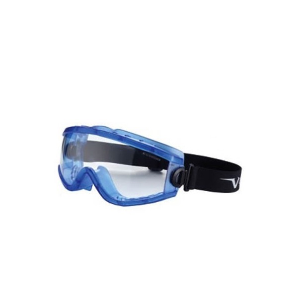 OCCHIALE A MASCHERINA 619 PVC MONTATURA BLU