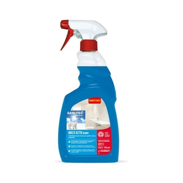 SGRASSATORE ALCOLICO BAGNI SANITEC 750ML BAGNO