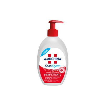 Sapone liquido disinfettante mani SoapXgerm 500ml Amuchina