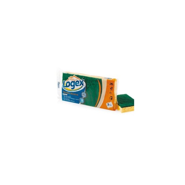 BLISTER 3 SPUGNE BIUSO LOGEX