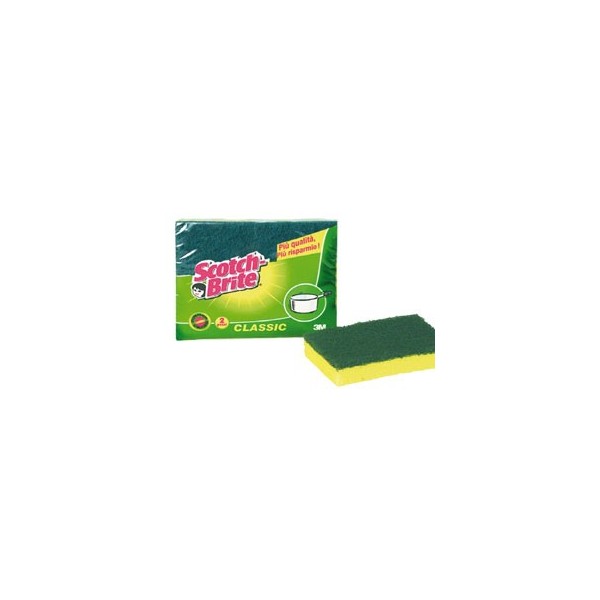 PACK 2 SPUGNE STROFINETTO SCOTCH BRITE A12