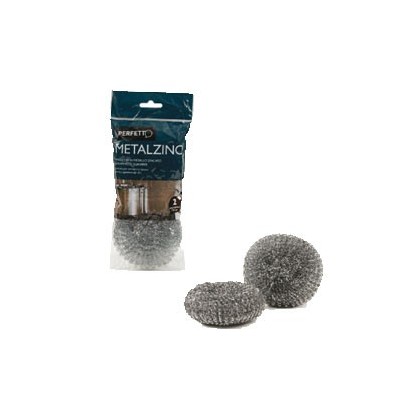 Blister 2 SPUGNE ZINCATE 30gr PERFETTO