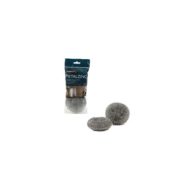 Blister 2 SPUGNE ZINCATE 30gr PERFETTO