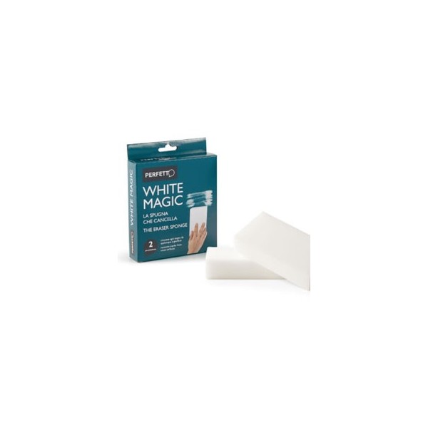 Blister 2 SPUGNE CANCELLA-MACCHIE Whitemagic PERFETTO
