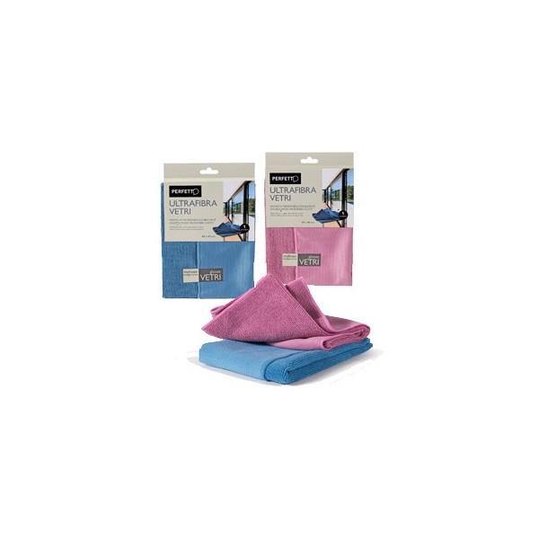 PANNO MICROFIBRA 40x40cm Ultrafibra Vetri PERFETTO