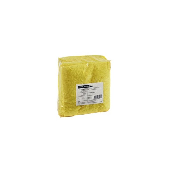 Pack 10 Panni microfibra 40x40cm giallo Ultrega PERFETTO