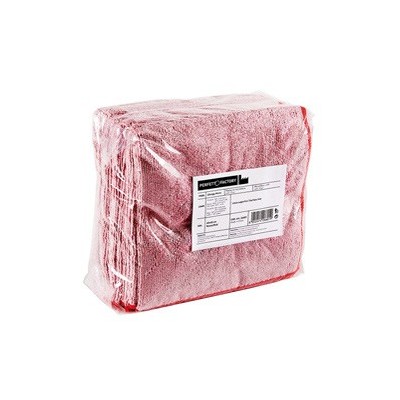 Pack 10 Panni microfibra 40x40cm rosso Ultrega PERFETTO