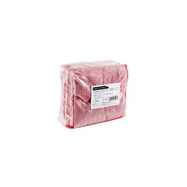 Pack 10 Panni microfibra 40x40cm rosso Ultrega PERFETTO