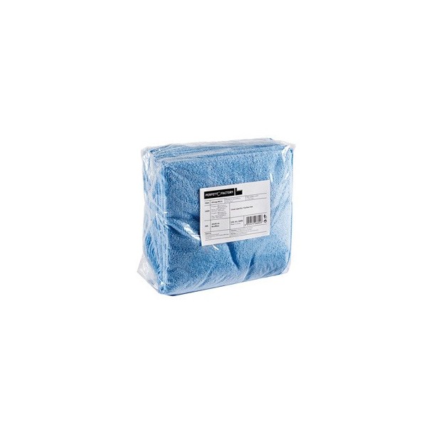 Pack 10 Panni microfibra 40x40cm azzurro Ultrega PERFETTO