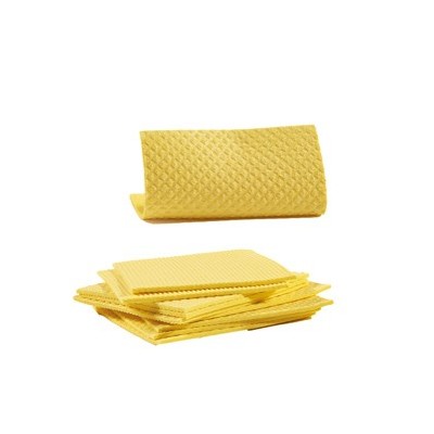 Pack 10 Pannospugna Aquos giallo PERFETTO