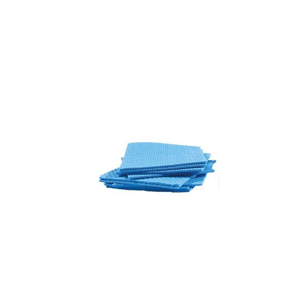 Pack 10 Pannospugna Aquos azzurro PERFETTO