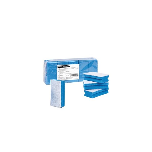 Pack 10 Spugne azzurro Pro Color PERFETTO