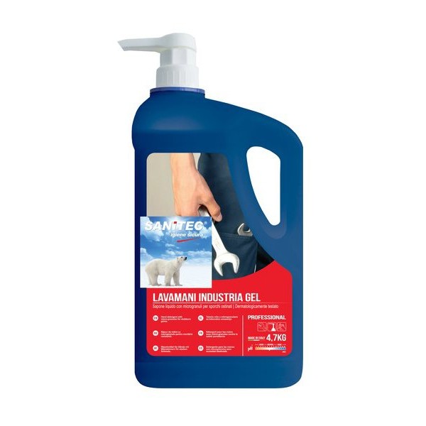 SAPONE LAVAMANI INDUSTRIA GEL 4,7KG SANITEC
