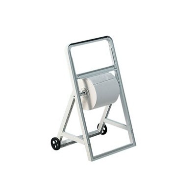 DISPENSER CAVALLETTO C/RUOTE PER BOBINE DI CARTA MAR PLAST