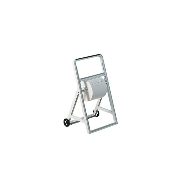 DISPENSER CAVALLETTO C/RUOTE PER BOBINE DI CARTA MAR PLAST