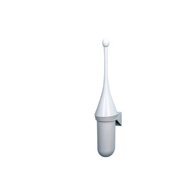 PORTASCOPINO BIANCO DA PARETE PER WC MAR PLAST