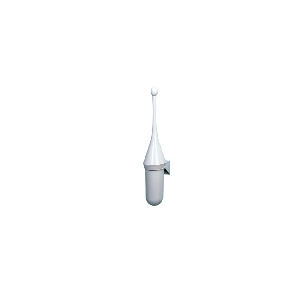 PORTASCOPINO BIANCO DA PARETE PER WC MAR PLAST