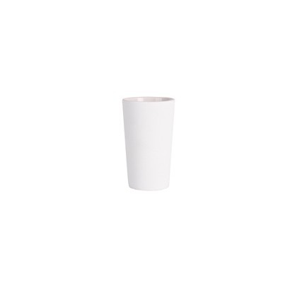 Bicchiere porta spazzolini bianco linea Mercurio