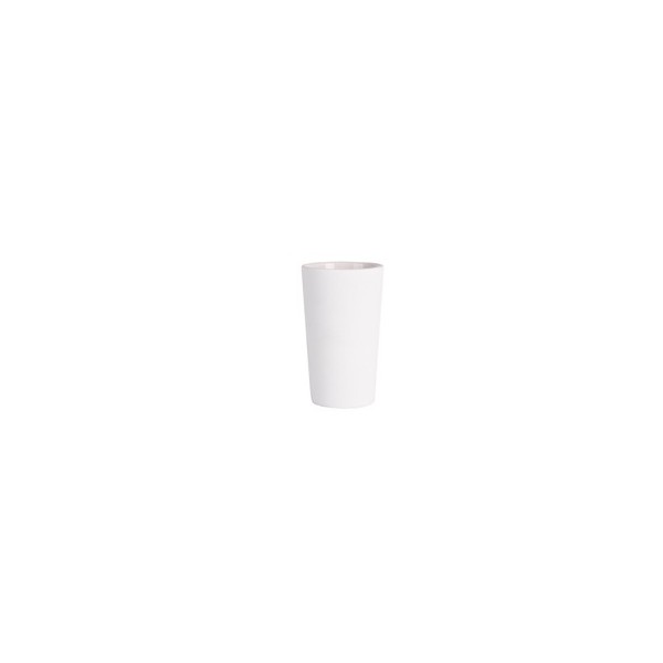 Bicchiere porta spazzolini bianco linea Mercurio