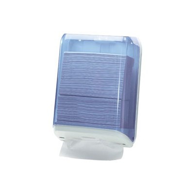 DISPENSER ASCIUGAMANI PIEGATI TRASPARENTE/BIANCO MAR PLAST