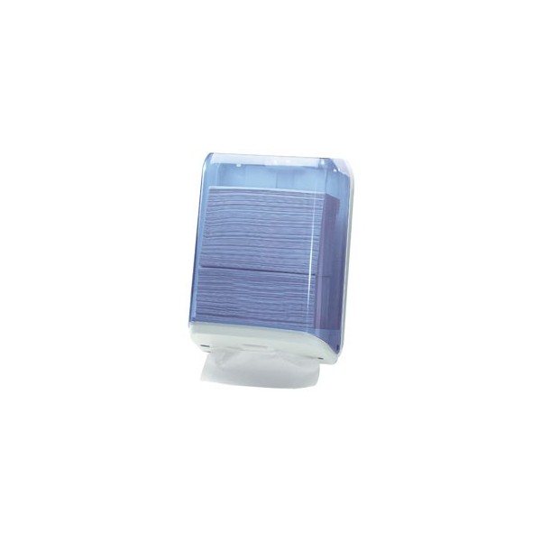DISPENSER ASCIUGAMANI PIEGATI TRASPARENTE/BIANCO MAR PLAST