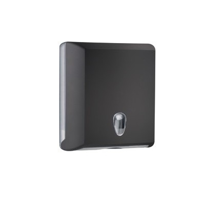 DISPENSER ASCIUGAMANI PIEGATI BLACK SOFT TOUCH