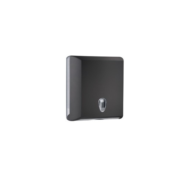 DISPENSER ASCIUGAMANI PIEGATI BLACK SOFT TOUCH
