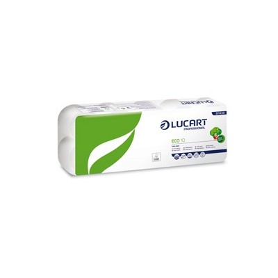 Pacco 10 rotoli Carta Igienica 200 strappi Eco Lucart