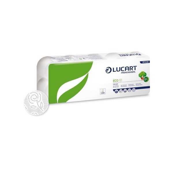 CART.120 ROTOLI CARTA    IGIEN. ECO 10 24MT 811438
