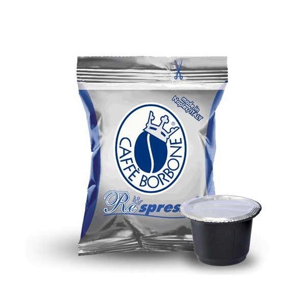 100 CAPSULE CAFFE BORBONECOMPATIBILI NESPRESSO BLU
