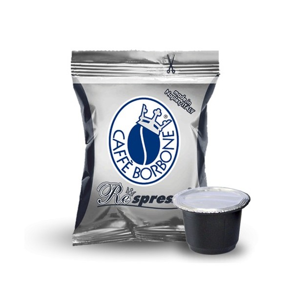 100 CAPSULE CAFFE BORBONE COMPAT. NESPRESSO NERA