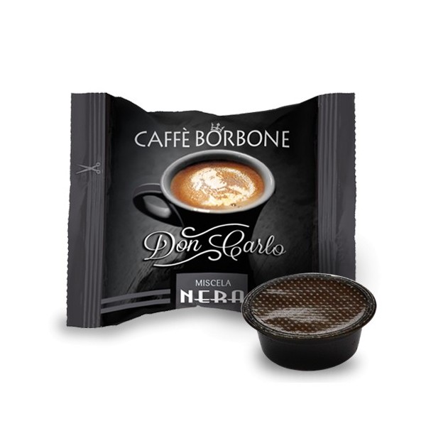 14062 100 CAPSULE LAVAZZAA MODO MIO  BORBONE NERO
