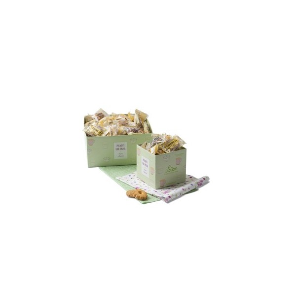 Scatola 200 biscotti al burro assortiti Loison