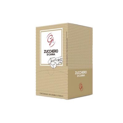 1Kg Zucchero di canna in bustine monoporzione da 5gr cad. (200 bustine) Viander