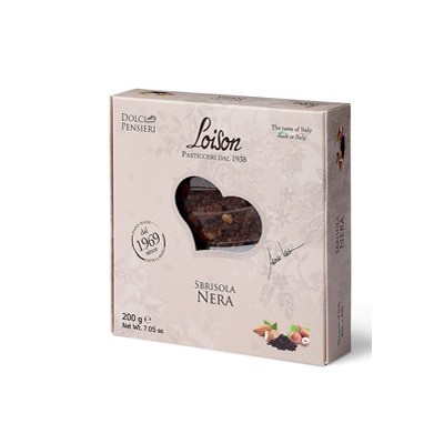 Torta Sbrisola nera 200gr - Loison