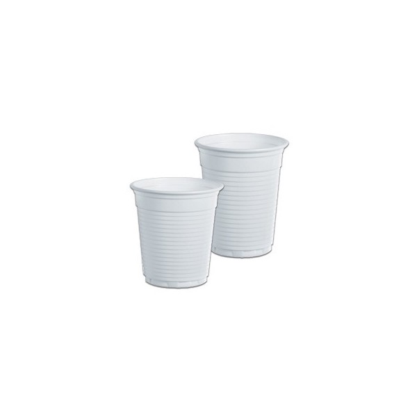 100 BICCHIERI 200CC BIANCO MONOUSO DOPLA