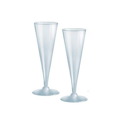 20 BICCHIERI FLUTES DIAMANT MONOUSO DOPLA