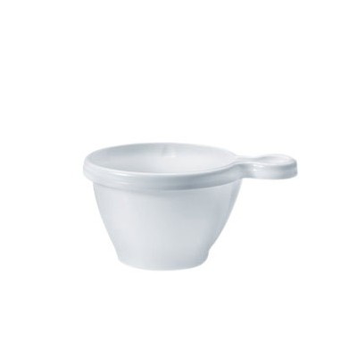 50 TAZZINE CAFFE ESPRESSO 85CC BIANCO TERMOFORMATE MONOUSO DOPLA