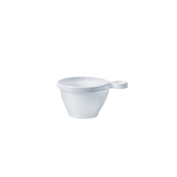 50 TAZZINE CAFFE ESPRESSO 85CC BIANCO TERMOFORMATE MONOUSO DOPLA