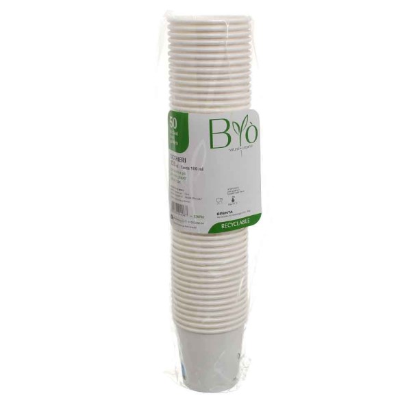 77965 CF.50 BICCHIERI    12OML BIODEGRADABILI