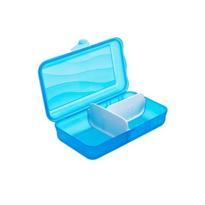 CONTENITORE VESPER BOX 24,7x14,5x6,7cm - 1,7lt AZZURRO Take-away