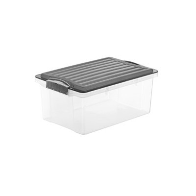 CONTENITORE Compact A4 19Lt con COPERCHIO NERO