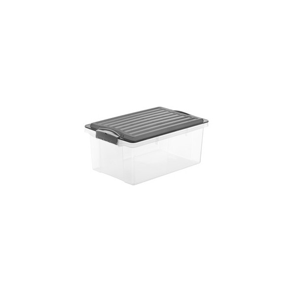 CONTENITORE Compact A4 19Lt con COPERCHIO NERO