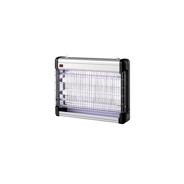 Zanza Zap 16W anti-zanzara a fulminazione grigio metallizzato CFG