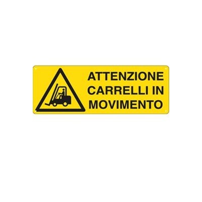 CARTELLO ALLUMINIO 35x12,5cm