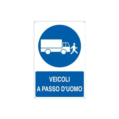 CARTELLO ALLUMINIO 50x70cm
